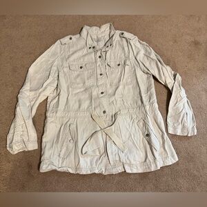 ⭐️ Loft  women’s utility jacket size large petite